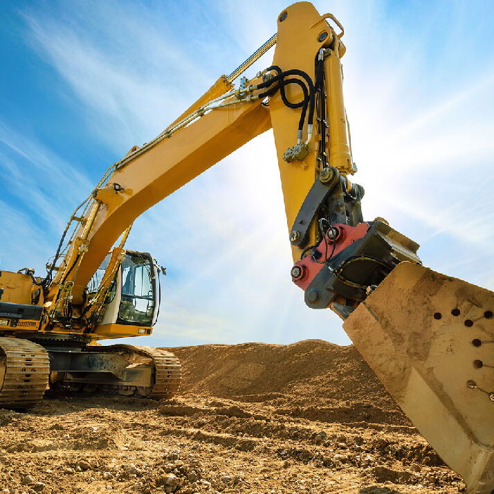 Messdatenerfassung Bagger