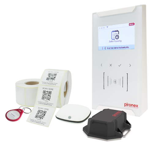RFID Label fĂĽr Asset Tracking Applikationen Linux IPC mit Display und RFID fĂĽr Asset Tracking