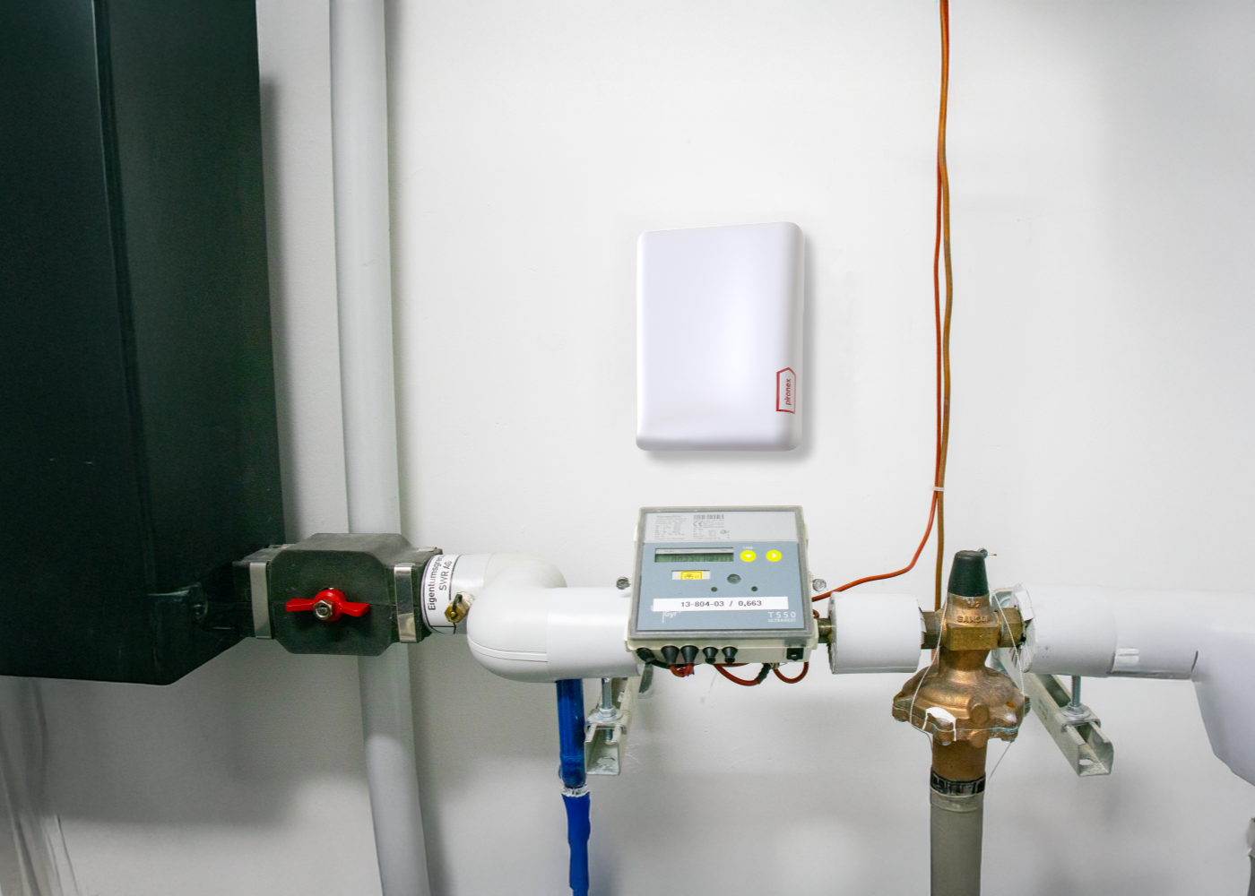 wM-Bus Gateway im Heizungskeller